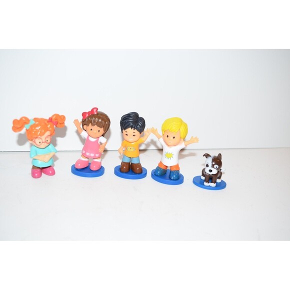Fisher-Price Little People Cake Toppers busy Book replacement Eddie Koby Mia etc - Picture 2 of 7